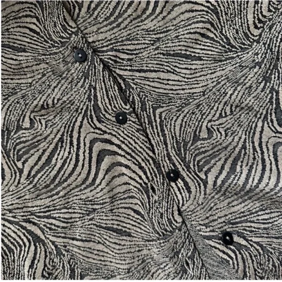 Marble print button down - Picture 7 of 7